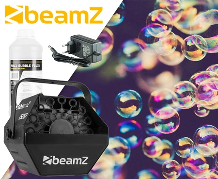 Zestaw: Wytwornica baniek B500 BeamZ+ płyn do baniek 1l