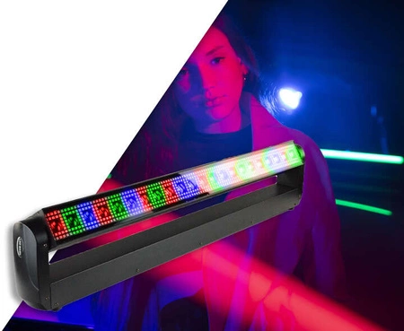 Belka oświetleniowa obrotowa 22x3W RGBW SMD LED DMX Firefog