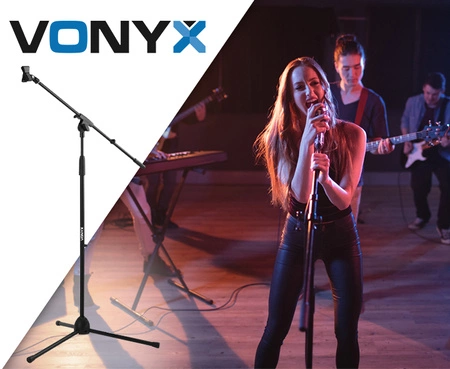 Statyw mikrofonowy Vonyx 160 cm