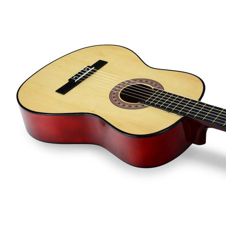 Gitara klasyczna 39" 4/4 naturalna+ akcesoria GK39NAT Golden Guitar