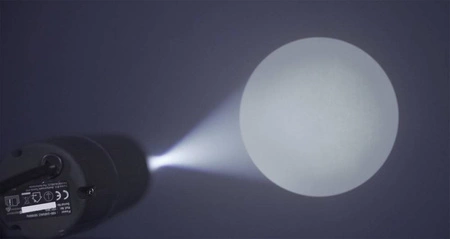 Zestaw: Kula lustrzana 20cm+ napęd sieciowy+ reflektor pinspot LED 6W BeamZ