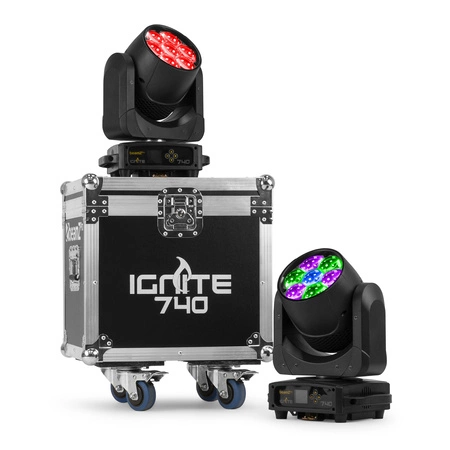 Case FC740I na głowy ruchome 2x IGNITE740 Beamz