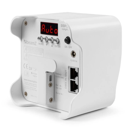 Zestaw: 4x Oświetlacz bateryjny BBP90W Par 4x 4W RGB-UV LED Beamz+ dedykowane case