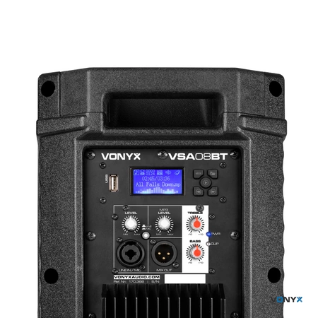 Kolumna aktywna Bi-amp 8" 250 W BT MP3 Vonyx VSA08BT
