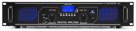 Wzmacniacz cyfrowy FPL700 BT MP3 LED EQ Fenton