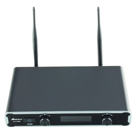 Zestaw mikrofonów bezprzewodowych UHF 2x nagłowny+ 2x krawatowy 2x bodypack+ stacja Audioport SU-740HH