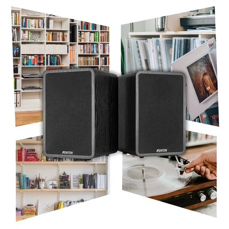 Kompletny zestaw HiFi: 2x kolumna pasywna , wzmacniacz, tuner radiowy WIFI