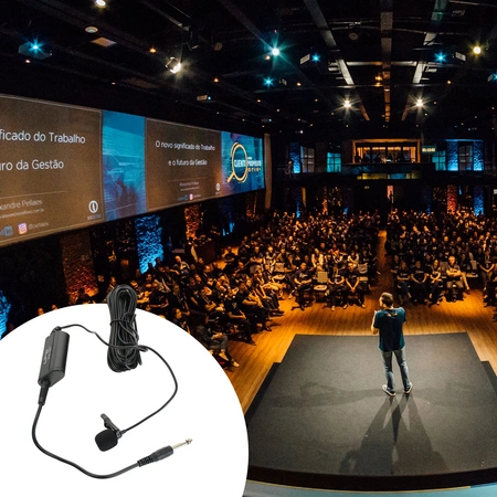 Przypinany mikrofon pojemnościowy - ECM1000 LTC