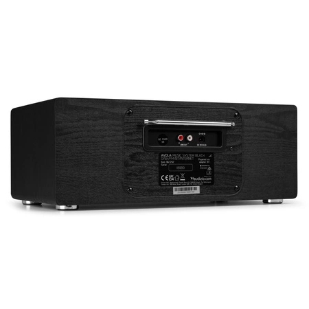 Radioodtwarzacz Avola CD/BT/DAB+/WIFI czarny Audizio