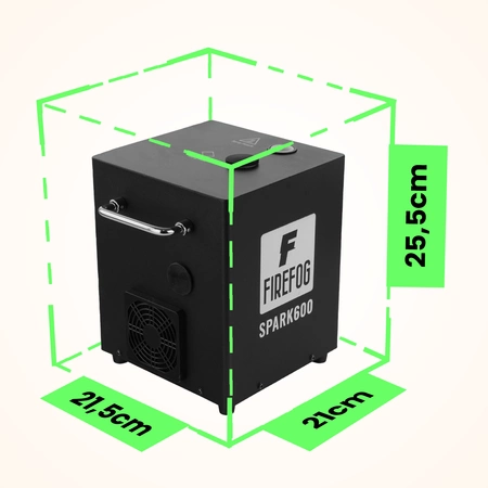 Zestaw 2x wyrzutnia iskier SPARK600+ case Firefog