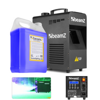 Zestaw: Wytwornica dymu HAZER 1700W H2000+ płyn do dymu 5L