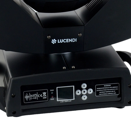 Głowa ruchoma BEAM230 lampa wyładowcza 7R 230W Lucendi