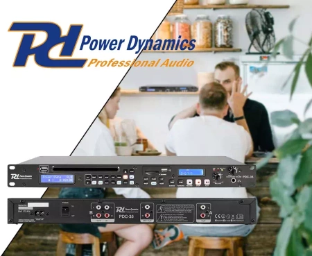 Odtwarzacz cyfrowy CD USB SD PDC-35 PD