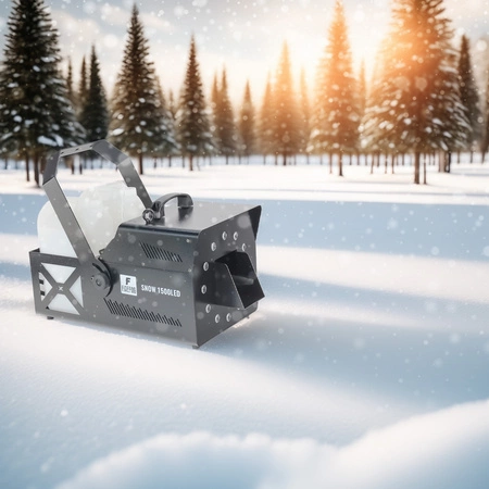 Wytwornica śniegu LED 1500W Snow 1500LED DMX pilot