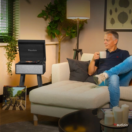 Gramofon stojący Audizio Fremont BT czarny