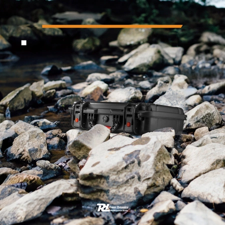 Uniwersalna walizka transportowa Power Dynamics GIGCase70R Heavy Duty - Seria R - IP67 - czarna