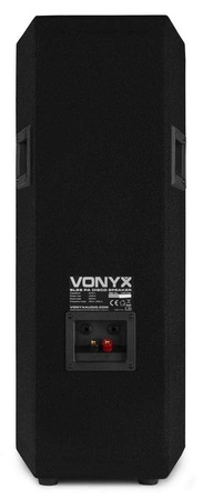 Zestaw kolumn pasywnych 2x 8" 1600W+ wzmacniacz okablowanie