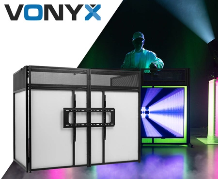 Pulpit DJ-Booth Pro z uchwytem na TV DB6 Vonyx