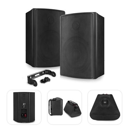 Zestaw kolumn zewnętrznych BGO50 5.25" 120W czarny PD