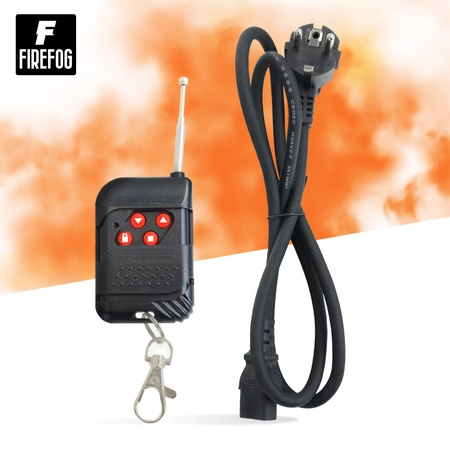 Wytwornica baniek i dymu z efektem LED Octopus 1500BL DMX pilot Firefog