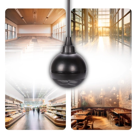 Głośnik wiszący 15W/100V AW15-B czarny Audioport