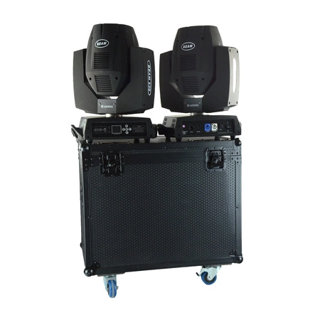 Zestaw: 2 głowy ruchome BEAM230 + Case