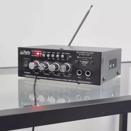 Wzmacniacz karaoke 2x 25W Party Light&Sound PLS1250USB-RC