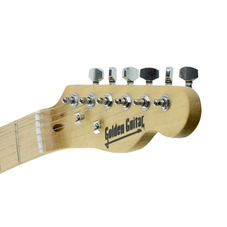 Gitara elektryczna - kompletny zestaw -Golden Guitar TEEG-30 Czarno-czerwona Telecaster