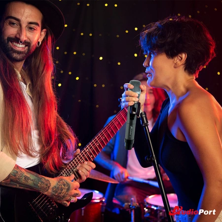 Mikrofon bezprzewodowy doręczny UHF+ odbiornik MU1 Audioport