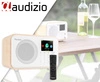 Radio internetowe Vicenza WIFI DAB+ FM akumulator białe
