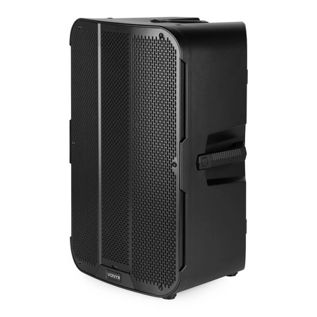 Zestaw kolumn aktywnych Vonyx VD715A z Bluetooth i bezprzewodowym parowaniem stereo - Bi-amp - 15 cali - 1800W+ statywy