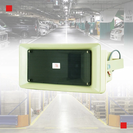 Zestaw nagłośnienia zewnętrznego głośnik 10x 5'' 100V 40W IP65+ wzmacniacz 100v + okablowanie