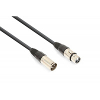Kabel mikrofonowy XLR (m) - XLR (ż) 3 m