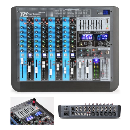 Mikser 12- kanałowy PDM-S1204 Power Dynamics