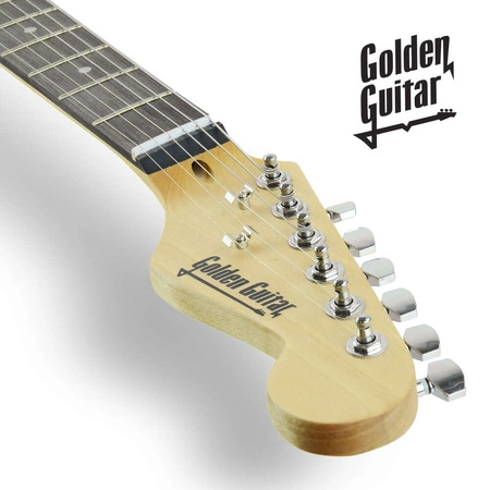 Gitara elektryczna - kompletny zestaw -Golden Guitar STEG-20 Sunburst Stratocaster