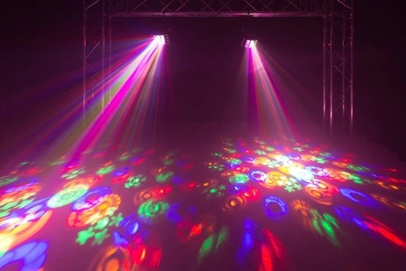 Efekt świetlny derby + stroboskop BeamZ Gobo Derby UV