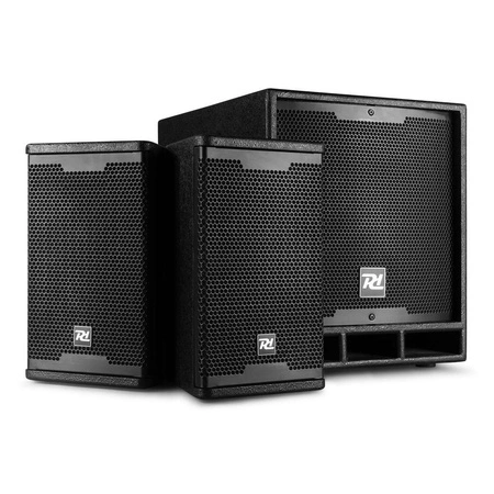 Zestaw nagłośnieniowy ComboSet 1200W subwoofer 12'' 2x kolumna 6,5'' Power Dynamics