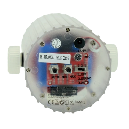 Reflektor LED Ibiza MOON FLOWER akumulator pilot