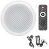 Zestaw nagłośnienia sufitowego do domu biura 2x 6'' 20W 8Ohm bluetooth Audioport