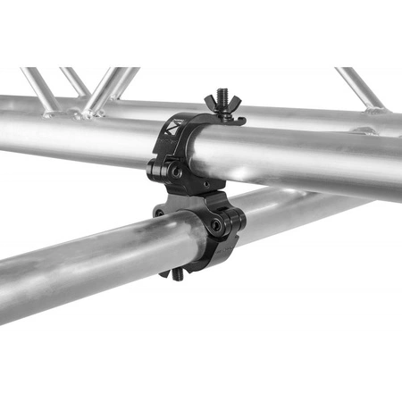 Podwójna klamra obrotowa czarna 200 kg BeamZ BC50B-200D