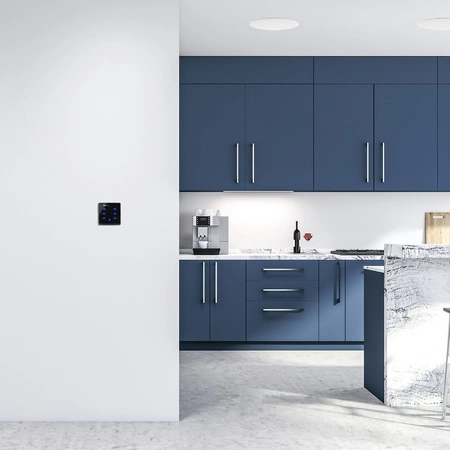 Wzmacniacz audio Powerline A100B do montażu ściennego BT czarny