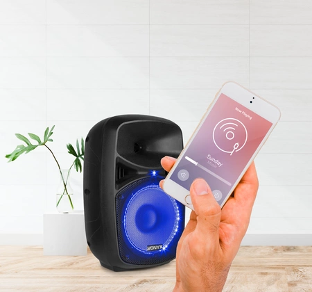 Zestaw Karaoke dla dorosłych z kompletną instalacją dźwiękową - Bluetooth - 400W