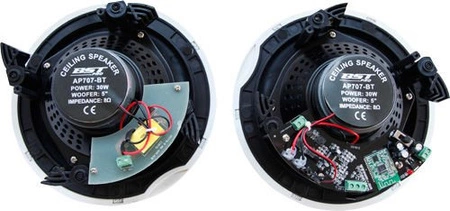 Aktywna para głośników sufitowych z BT Bst AP707-BT