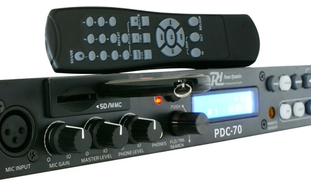 Odtwarzacz MP3/USB/SD PDC-70 1U Power Dynamics