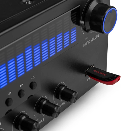 Wzmacniacz surround 5-kanałowy do kina domowego AV560EQ Audizio