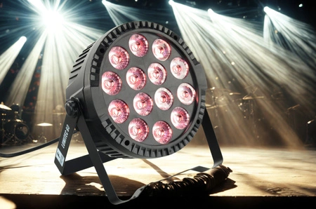 Reflektor LED PAR 14x4W RGBW LUMITEC 60 Firefog