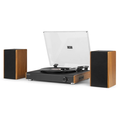 Gramofon z głośnikami RP335 Vintage brązowy Audizio