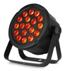 Reflektor LED Slim PAR45 18X 3W 3w1 RGB DMX BeamZ