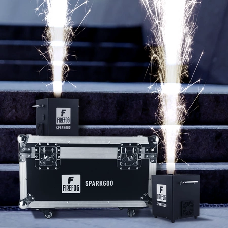 Zestaw 2x wyrzutnia iskier SPARK600+ case Firefog