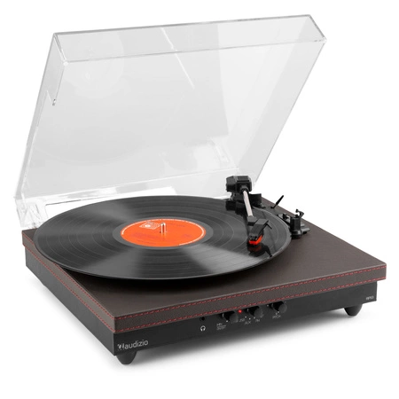 Gramofon RP113B z wejściem/wyjściem BT czarny Audizio